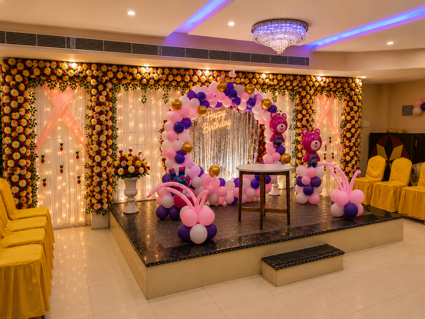 Bandhan Vatika birthday party decoration